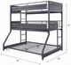 ACME Furniture Cargo Gunmetal Twin/Twin/Full Youth Bunk Bed-2