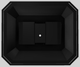 Vent-A-Hood® Designer Series 36" Black Island Range Hood-1