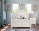 American Woodcrafters 3910 Rodanthe Dove White King Panel Bed-3