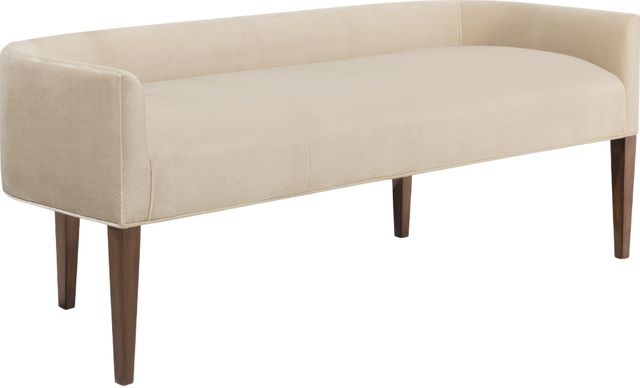 Hooker® Furniture Archives Classic Walnut/Liber Oat Bed Bench-0