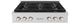 ZLINE Paramount Series 36" Satin Stainless Steel Gas Rangetop-0