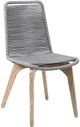Armen Living Island Outdoor Grey Dining Chair-0