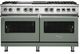 Viking® 5 Series 60" Eucalyptus Pro Style Dual Fuel Range-0
