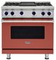 Viking® 7 Series 36" Spiced Cider Pro Style Liquid Propane Gas Range-0