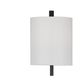 Bassett Mirror Jess White Table Lamp-1