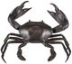 Currey & Company Dark Brown Crab Sculpture-1