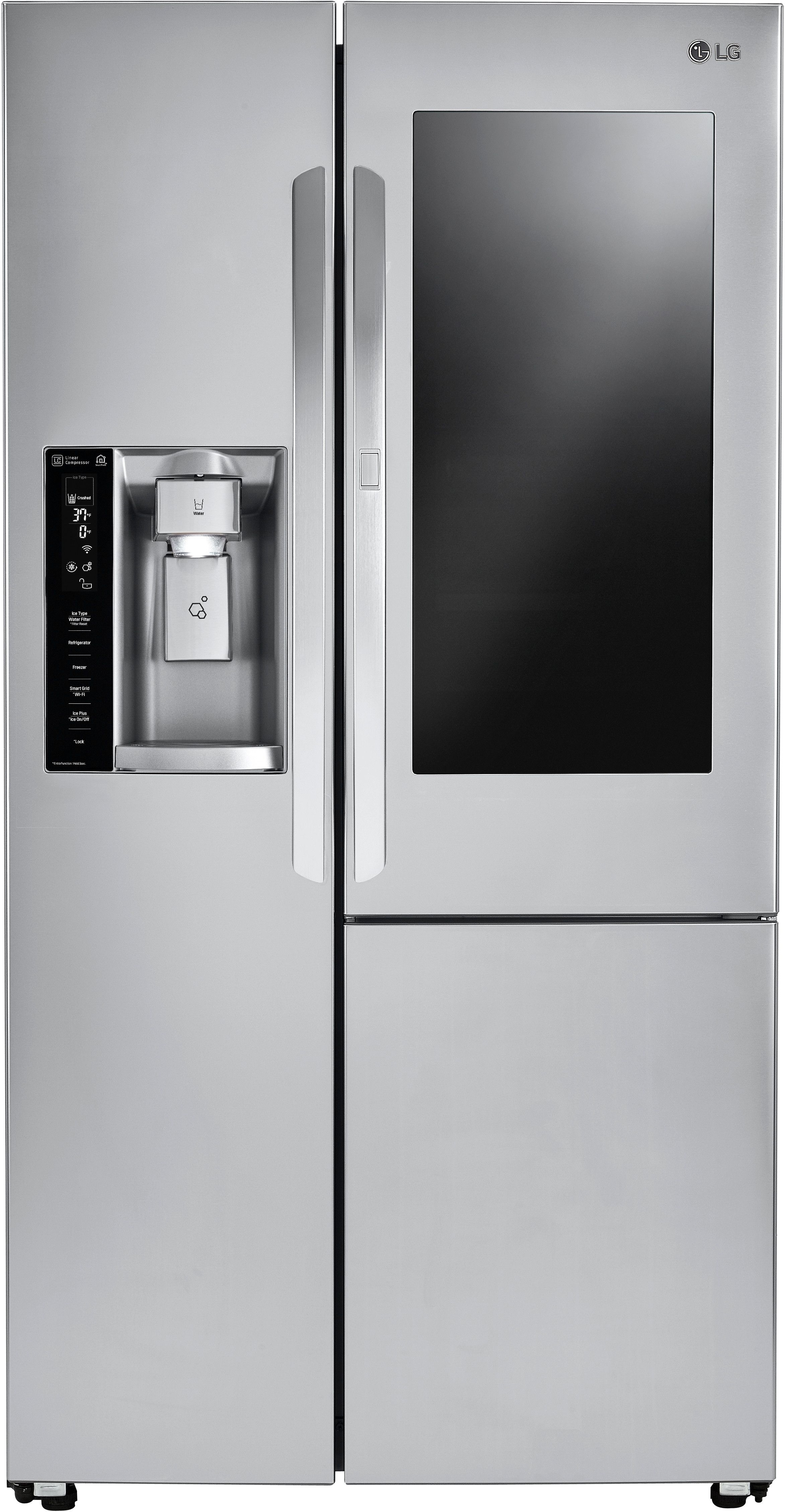 LG 26.1 Cu. Ft. Stainless Steel Side-By-Side Refrigerator | Ra-Lin