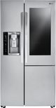 LG 26.1 Cu. Ft. Stainless Steel Side-By-Side Refrigerator-1