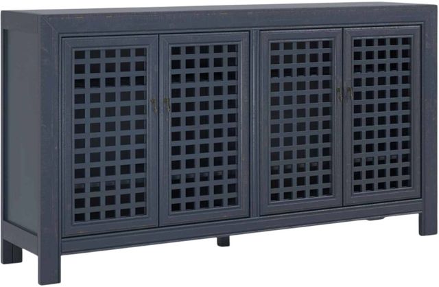 Steve Silver Co. Rio Navy Accent 4-Door Cabinet-0