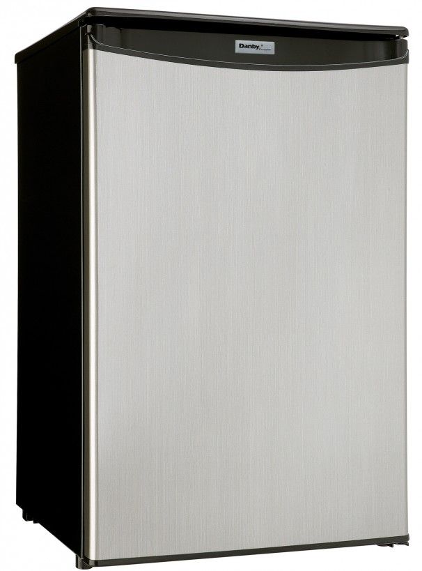 Danby® Designer® 4.4 Cu. Ft. Stainless Steel Compact Refrigerator-1