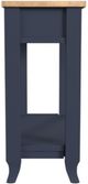 Null Furniture Mystic Navy/Toasted Almond Small Console Table-1