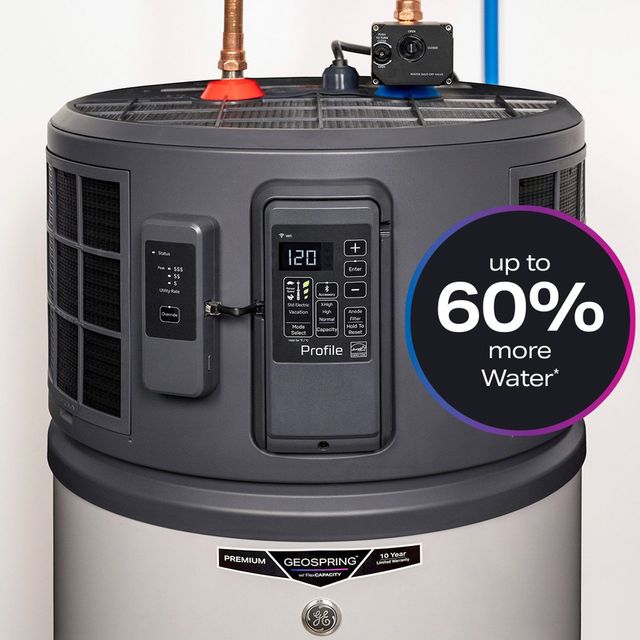 GE Profile™ GEOSPRING™ 50-Gallon Smart Hybrid Heat Pump Water Heater-3