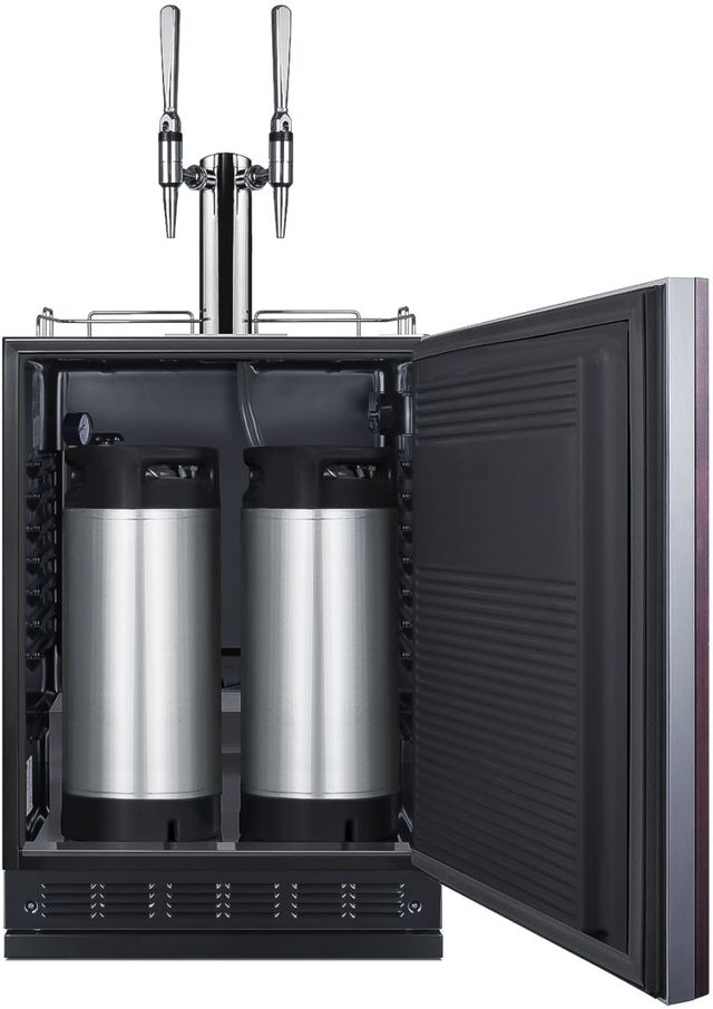 Summit® 24" Panel Ready Nitro Coffee Kegerator-3