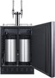 Summit® 24" Panel Ready Nitro Coffee Kegerator-3