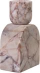 TOV Furniture Marble Natural Foundation Candle Holder-0