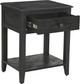Moe's Home Collection Corrine Antique Black Nightstand-1