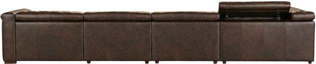 Hooker® Furniture SS Savion Deux 6-Piece West Saddlewood L-Shape Power Reclining Sectional with Power Headrests-4