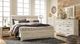 Signature Design by Ashley® Bellaby 3-Piece Whitewash King Panel Bed Set-3