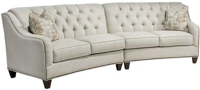 Marshfield Furniture Harlow 2-Piece White Left Arm Outside Theatre Sectional-0
