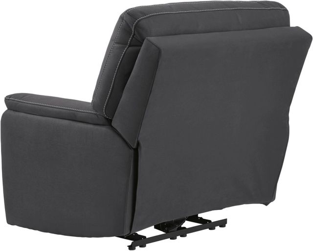 Signature Design by Ashley® Henefer Midnight Power Recliner with Adjustable Headrest-1