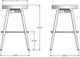 Amisco Customizable Nox Swivel Bar Stool-2