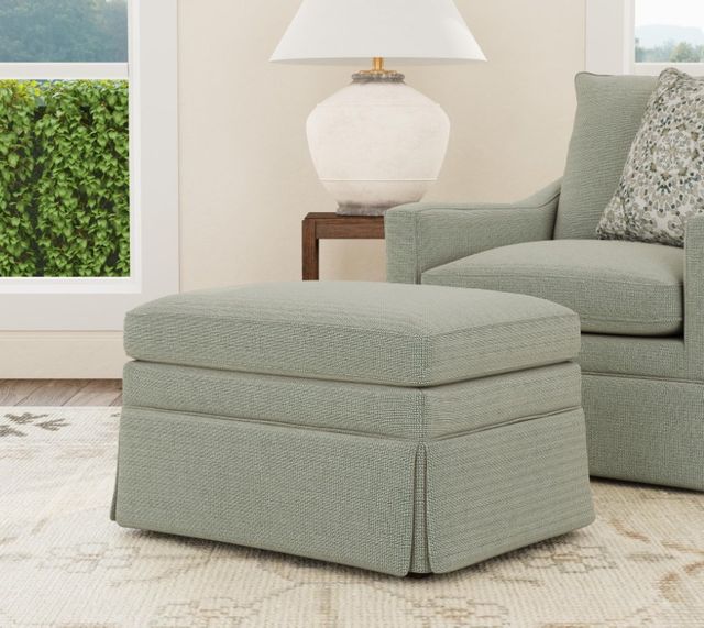 Flexsteel® Customizable Eleanora Fabric Ottoman-1