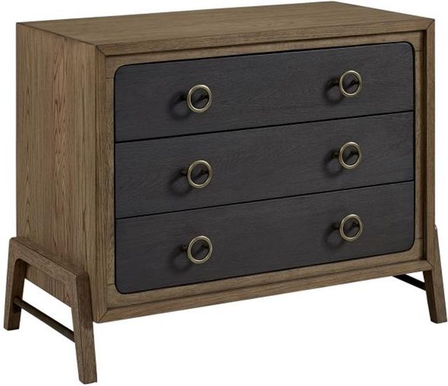 Bernards Elure Latte/Peppercorn Bachelor Chest-0