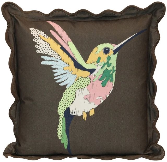 Stylecraft Tamara Day Brown/Yellow Designer Throw Pillow-0