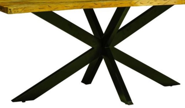 Jaipur Furniture Kerela Black/Brown 71" Dining Table-1