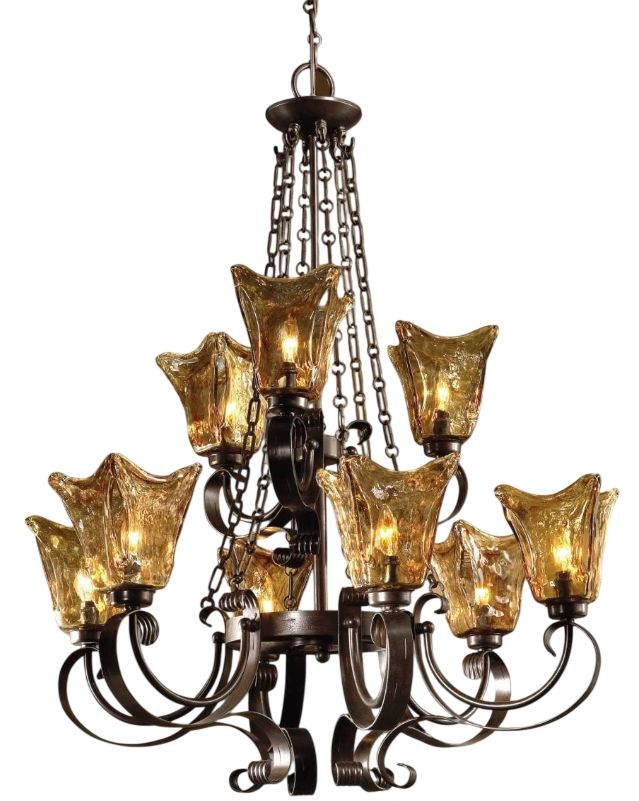 Uttermost® Vetraio Bronze Chandelier-0