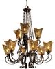 Uttermost® Vetraio Bronze Chandelier-0
