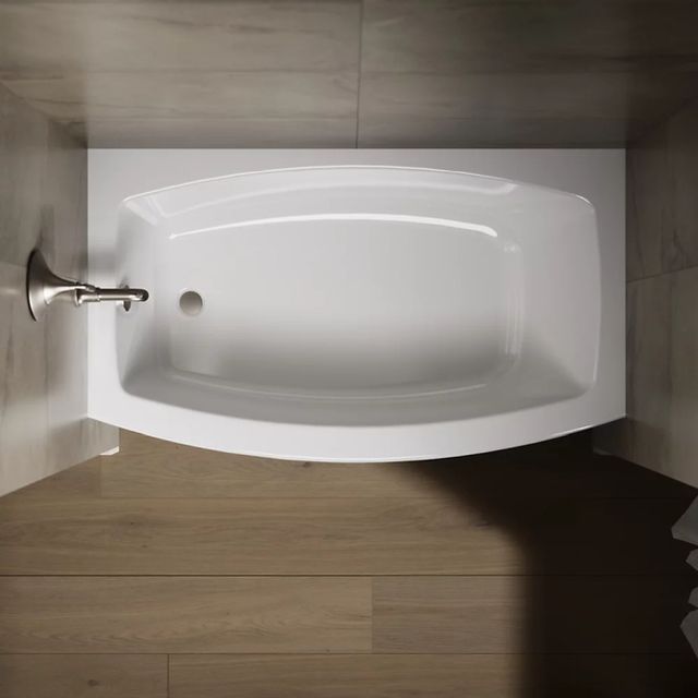 KOHLER® Expanse® White 60" x 30" Alcove Bath-2