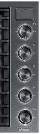 Dacor® Contemporary 36" Graphite Stainless Steel Natural Gas Cooktop-3
