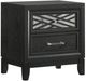 New Classic® Home Furnishings Obsidian Black Nightstand-0