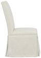 Fairfield® Customizable Entree Dining Tall Back Skirted Dining Chair with Linen Pull-2