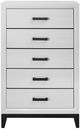 Global Furniture USA Kate Foil White Chest-1