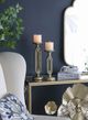 A & B Home Gold 14" Candle Holder-5