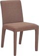 Moe's Home Collection Monte 2-Piece Brown Dining Side Chair Set-0