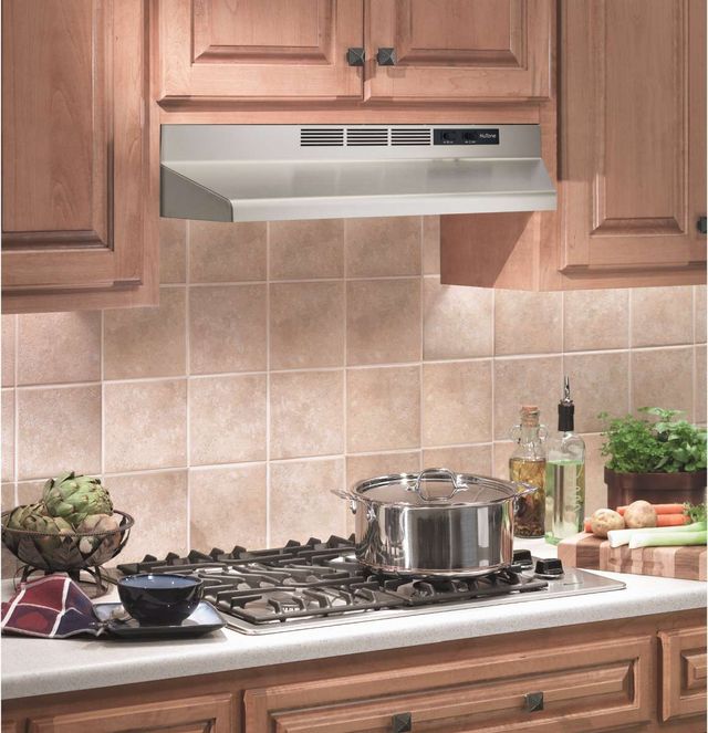NuTone® RL6200 Series 30" Stainless Steel Ductless Under Cabinet Range Hood-1