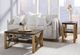 Null Furniture 1321 Brass/Cocoa End Table-1