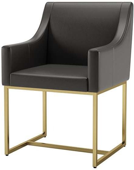 Fauteuil rembourré Canadel Modern de Canadel®- Or