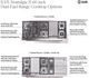 Ilve® Nostalgie II Series 60" Blue Grey Pro Style Dual Fuel Range-4