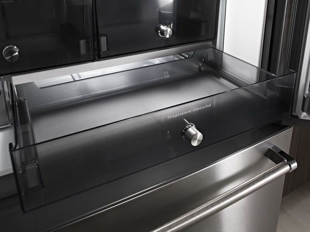 KitchenAid® 23.8 Cu. Ft. Stainless Steel Counter Depth French Door Refrigerator-3