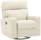 Palliser® Furniture Customizable Oakwood Manual Swivel Rocker Recliner-0