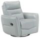Homelegance® Thomas Aqua Manual Swivel Glider Reclining Chair-0