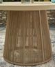 Signature Design by Ashley® Orchard Beach Beige Wicker/Wooden Outdoor Dining Table-2
