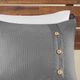 Olliix by Madison Park 3 Piece Grey Full/Queen Finley Cotton Waffle Weave Comforter Set-3