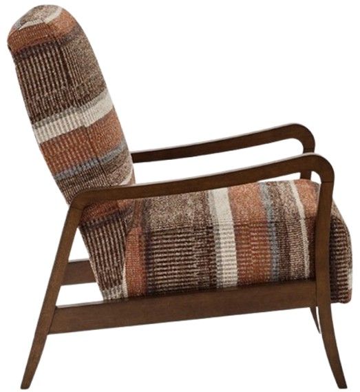Best® Home Furnishings Customizable Field & Stream Home Rybe Accent Chair with Dark Walnut Legs-2