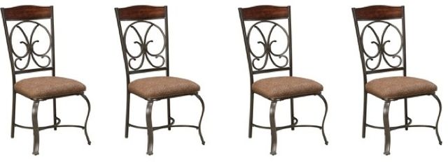 Signature Design by Ashley® Glambrey 4-Piece Brown Dining Room Chair Set-0