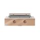 Caliber™ Rockwell Social 42" 2-Burner Champagne Built-In Natural Gas Grill with Copper Hardware-0
